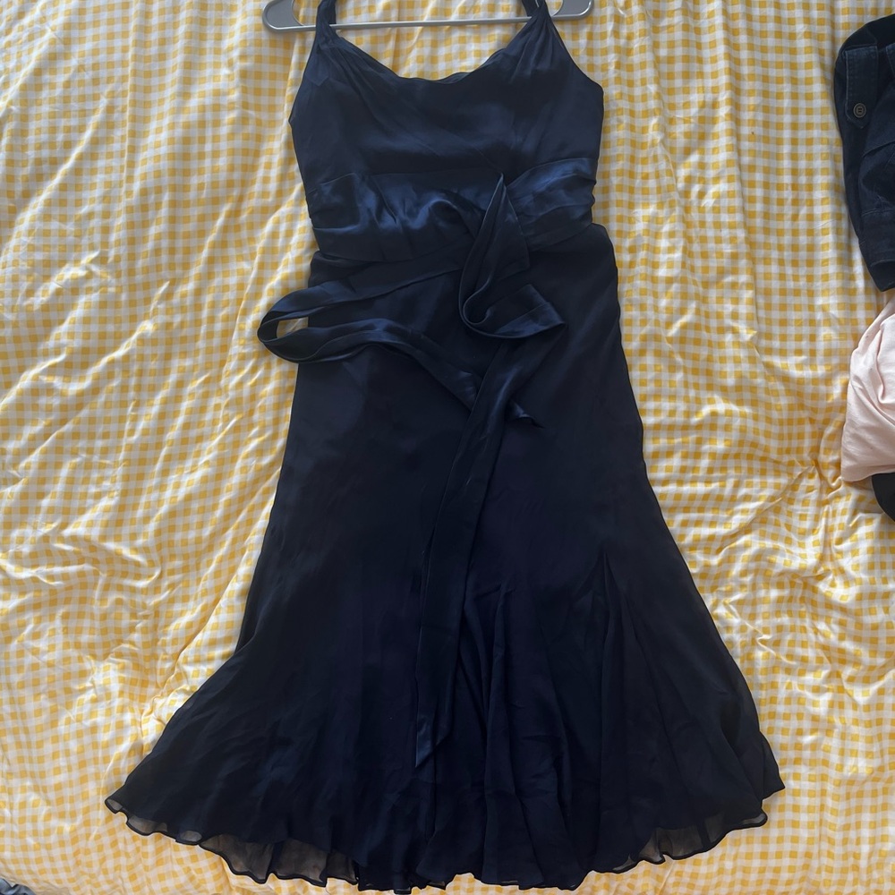 100% silk vintage jones new york formal dress
